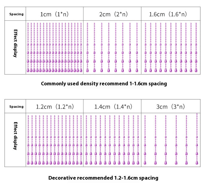 New crystal bead curtain door curtain, partition, no punch, bathroom, entrance, living room, decorative aisle, household fashion crystal bead door curtains